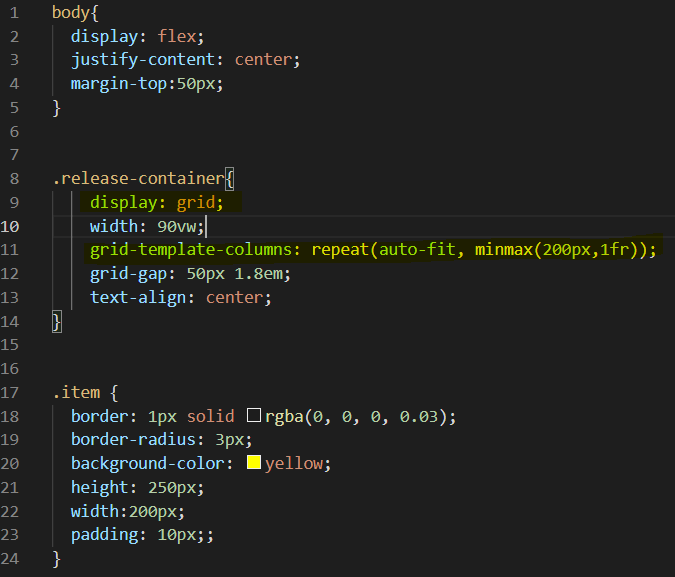 basic responsive grids